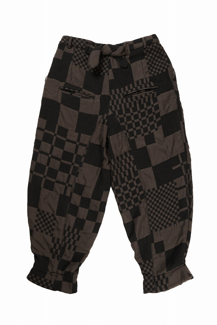 Aleksandr Manamis exclusive VARITÉ HECTOR PANT (CHECKED)