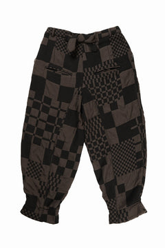 画像をギャラリービューアに読み込む, Aleksandr Manamis exclusive VARITÉ HECTOR PANT (CHECKED)