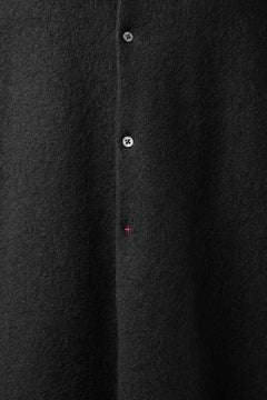 画像をギャラリービューアに読み込む, m.a+ henley raglan long sleeve medium fit knit tops / NT261D / NWA (BLACK)