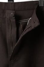 画像をギャラリービューアに読み込む, CHANGES REMAKE CUSTOM STITCH TROUSERS (BROWN)