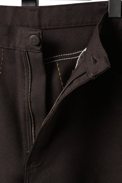 画像をギャラリービューアに読み込む, CHANGES REMAKE CUSTOM STITCH TROUSERS (BROWN)