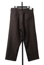 画像をギャラリービューアに読み込む, CHANGES REMAKE CUSTOM STITCH TROUSERS (BROWN)