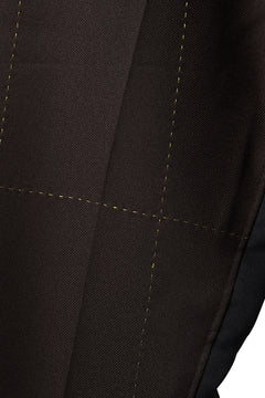 画像をギャラリービューアに読み込む, CHANGES REMAKE CUSTOM STITCH TROUSERS (BROWN)