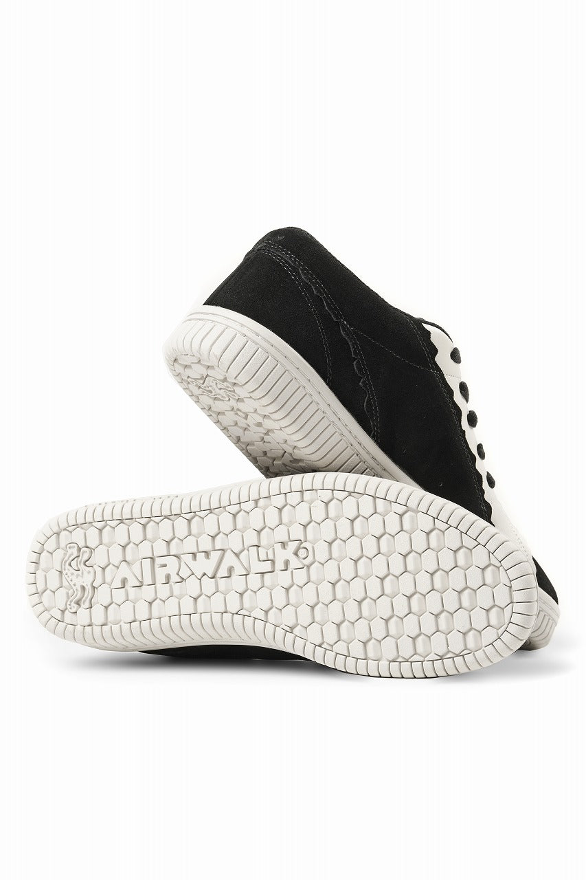mastermind JAPAN x AIRWALK LOW CUT SNEAKER (BLACK x WHITE)