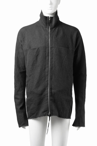 m.a+ exclusive zipped tall collar shirt jacket / H252DZ/P / LWV (BLACK)
