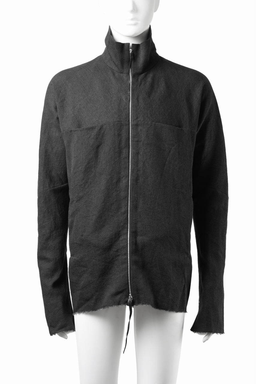 m.a+ exclusive zipped tall collar shirt jacket / H252DZ/P / LWV