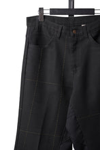 Load image into Gallery viewer, CHANGES REMAKE CUSTOM STITCH TROUSERS (BLACK #B)