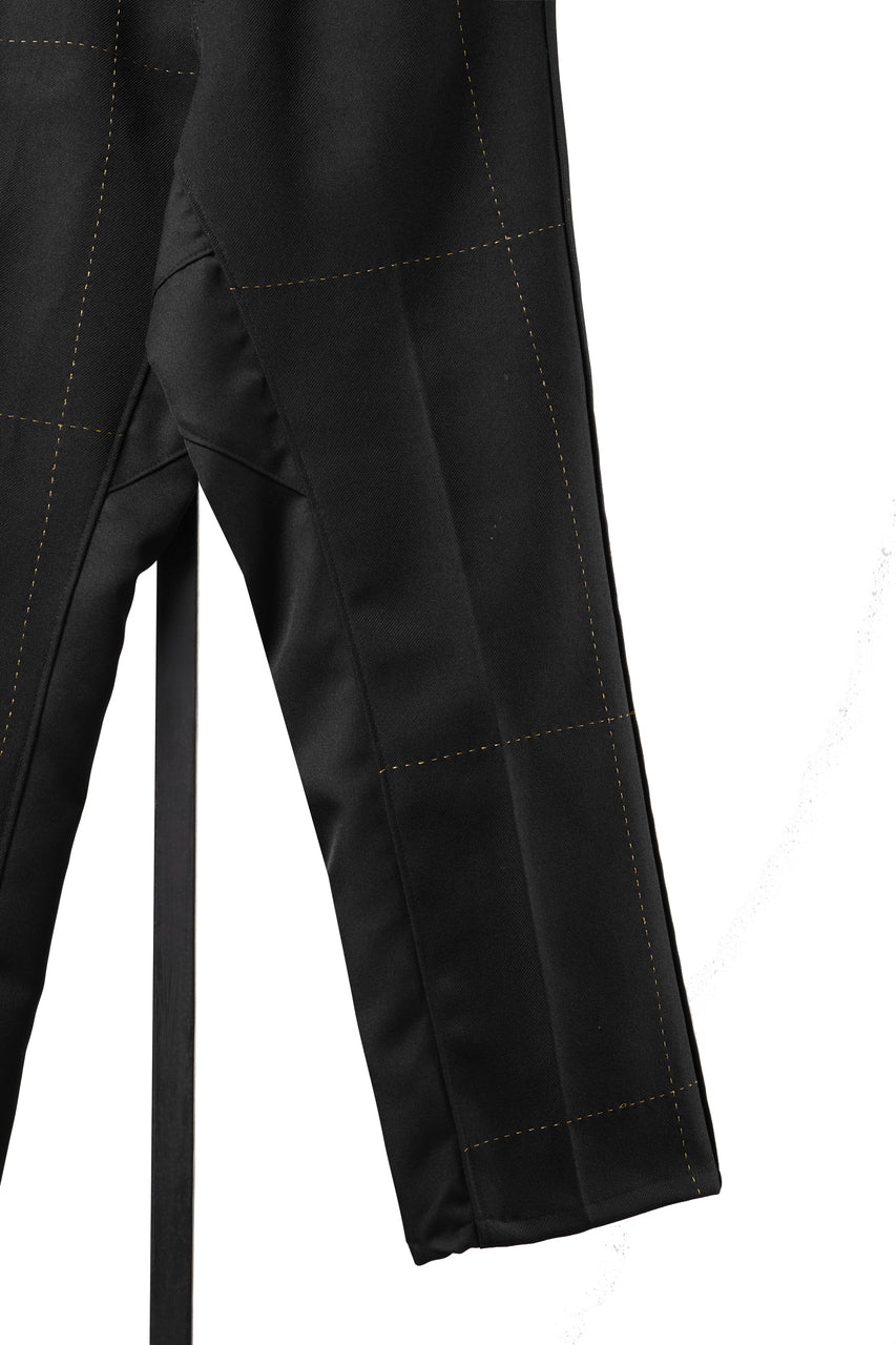 Load image into Gallery viewer, CHANGES REMAKE CUSTOM STITCH TROUSERS (BLACK #B)