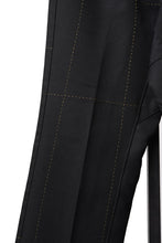 Load image into Gallery viewer, CHANGES REMAKE CUSTOM STITCH TROUSERS (BLACK #B)