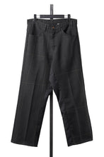 Load image into Gallery viewer, CHANGES REMAKE CUSTOM STITCH TROUSERS (BLACK #B)