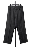 CHANGES REMAKE CUSTOM STITCH TROUSERS (BLACK #B)