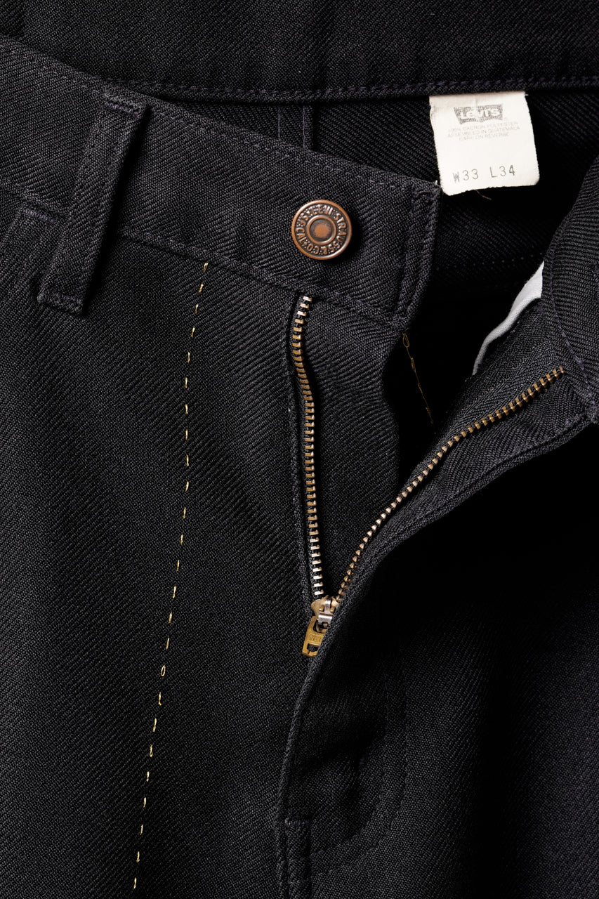 Load image into Gallery viewer, CHANGES REMAKE CUSTOM STITCH TROUSERS (BLACK #B)