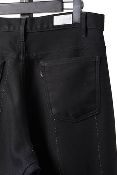 Load image into Gallery viewer, CHANGES REMAKE CUSTOM STITCH TROUSERS (BLACK #B)