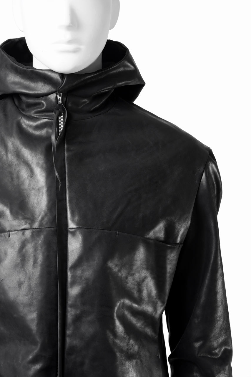 画像をギャラリービューアに読み込む, m.a+ relaxed aviator jacket / J224HZ / CU1.0 (BLACK)