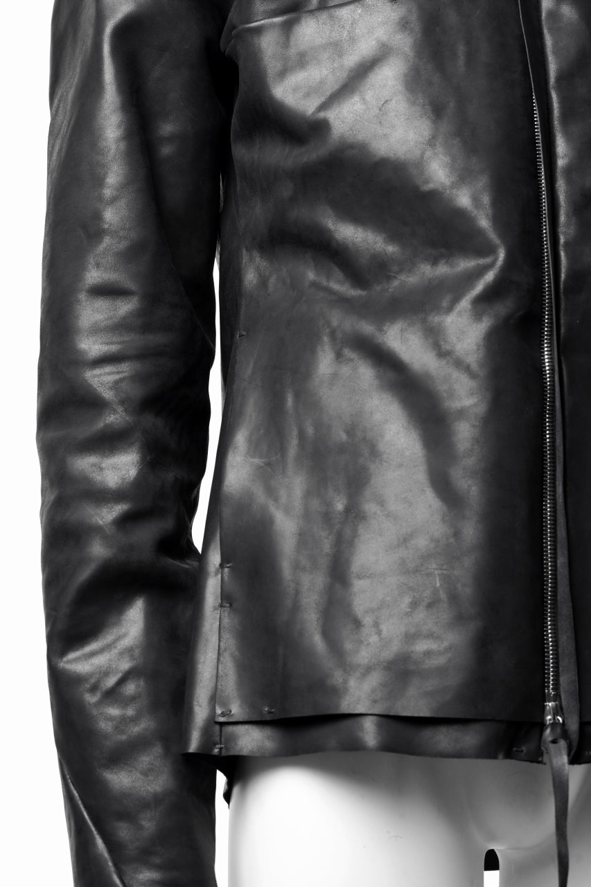 画像をギャラリービューアに読み込む, m.a+ relaxed aviator jacket / J224HZ / CU1.0 (BLACK)