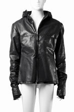 画像をギャラリービューアに読み込む, m.a+ relaxed aviator jacket / J224HZ / CU1.0 (BLACK)