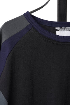 画像をギャラリービューアに読み込む, CHANGES VINTAGE REMAKE RAGLAN LONG SLEEVE &amp; HEM CODE TOP (MULTI #A)