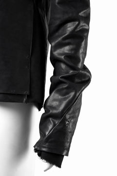 画像をギャラリービューアに読み込む, m.a+ relaxed aviator jacket / J224HZ / CU1.0 (BLACK)