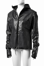 画像をギャラリービューアに読み込む, m.a+ relaxed aviator jacket / J224HZ / CU1.0 (BLACK)