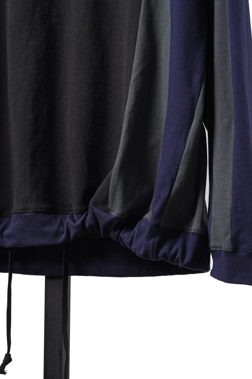 画像をギャラリービューアに読み込む, CHANGES VINTAGE REMAKE RAGLAN LONG SLEEVE &amp; HEM CODE TOP (MULTI #B)