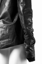 画像をギャラリービューアに読み込む, m.a+ relaxed aviator jacket / J224HZ / CU1.0 (BLACK)