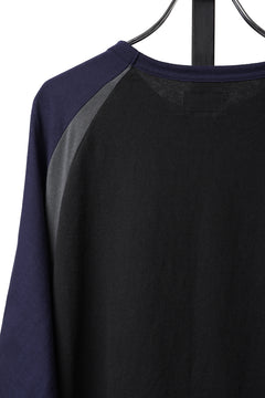 画像をギャラリービューアに読み込む, CHANGES VINTAGE REMAKE RAGLAN LONG SLEEVE &amp; HEM CODE TOP (MULTI #B)