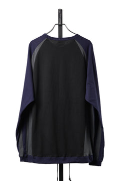 画像をギャラリービューアに読み込む, CHANGES VINTAGE REMAKE RAGLAN LONG SLEEVE &amp; HEM CODE TOP (MULTI #B)