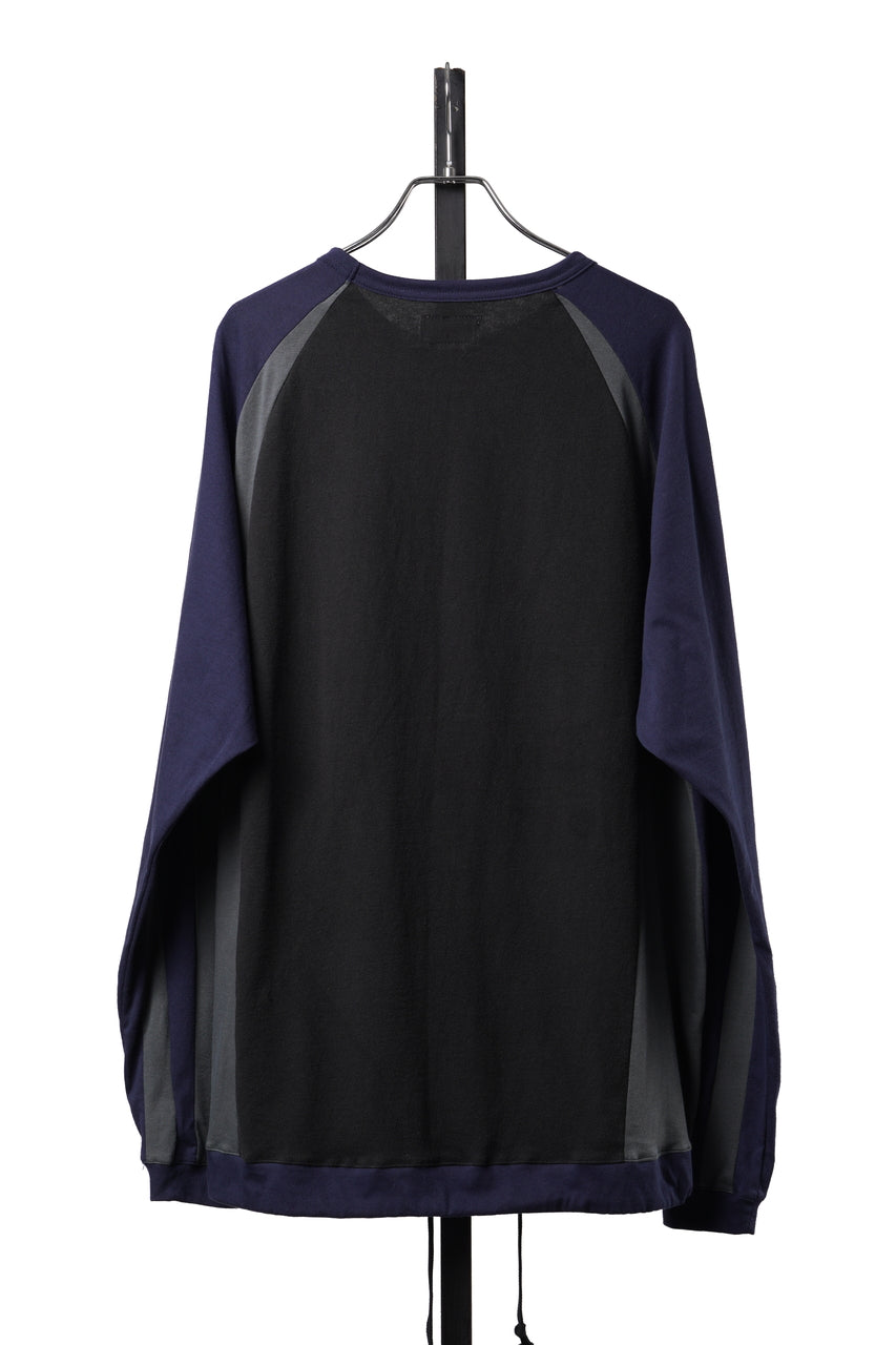画像をギャラリービューアに読み込む, CHANGES VINTAGE REMAKE RAGLAN LONG SLEEVE &amp; HEM CODE TOP (MULTI #B)