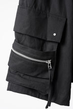 画像をギャラリービューアに読み込む, A.F ARTEFACT CARGO SHORTS / TWILL - COTTON &amp; HEMP (BLACK)
