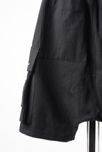 画像をギャラリービューアに読み込む, A.F ARTEFACT CARGO SHORTS / TWILL - COTTON &amp; HEMP (BLACK)