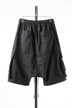 画像をギャラリービューアに読み込む, A.F ARTEFACT CARGO SHORTS / TWILL - COTTON &amp; HEMP (BLACK)