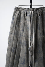 画像をギャラリービューアに読み込む, A.F ARTEFACT PLEATS TUCK WIDE PANTS / BLENDED SHADES DENIM (STEEL BLUE)