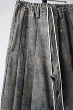 画像をギャラリービューアに読み込む, A.F ARTEFACT PLEATS TUCK WIDE PANTS / BLENDED SHADES DENIM (STEEL BLUE)