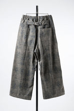 画像をギャラリービューアに読み込む, A.F ARTEFACT PLEATS TUCK WIDE PANTS / BLENDED SHADES DENIM (STEEL BLUE)