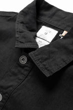 画像をギャラリービューアに読み込む, FULLCOUNT 4097-1 US Army Black Black Denim Pullover Shirt (Black)