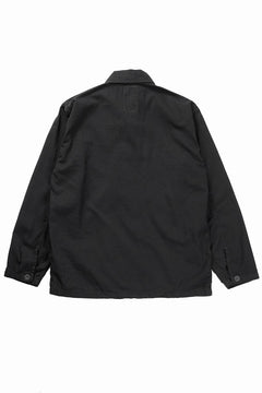 画像をギャラリービューアに読み込む, FULLCOUNT 4097-1 US Army Black Black Denim Pullover Shirt (Black)