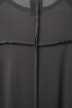 画像をギャラリービューアに読み込む, thom/krom OUTSIDE SEAMS LONG SLEEVE T-SHIRT / LIGHT &amp; SOFT RIB COTTON (COLD BROWN)