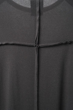 画像をギャラリービューアに読み込む, thom/krom OUTSIDE SEAMS LONG SLEEVE T-SHIRT / LIGHT &amp; SOFT RIB COTTON (COLD BROWN)