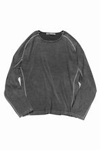 画像をギャラリービューアに読み込む, OPPOSE DUALITY ERGONOMIC LS T-SHIRTS / DYED cordura MIXED COTTON (GRAY)