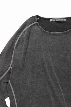 画像をギャラリービューアに読み込む, OPPOSE DUALITY ERGONOMIC LS T-SHIRTS / DYED cordura MIXED COTTON (GRAY)