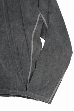 画像をギャラリービューアに読み込む, OPPOSE DUALITY ERGONOMIC LS T-SHIRTS / DYED cordura MIXED COTTON (GRAY)