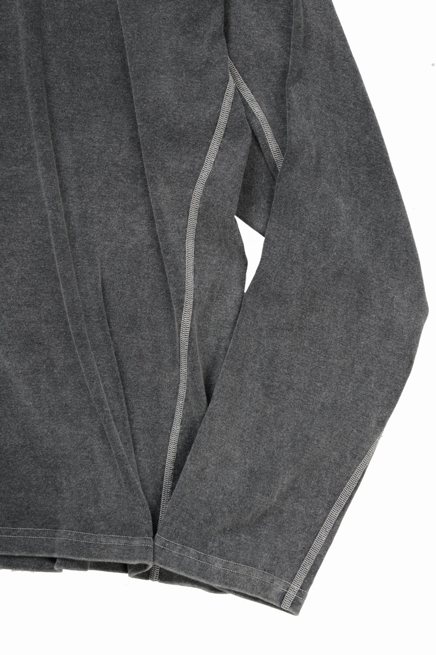 画像をギャラリービューアに読み込む, OPPOSE DUALITY ERGONOMIC LS T-SHIRTS / DYED cordura MIXED COTTON (GRAY)