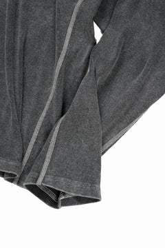 画像をギャラリービューアに読み込む, OPPOSE DUALITY ERGONOMIC LS T-SHIRTS / DYED cordura MIXED COTTON (GRAY)