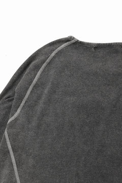 画像をギャラリービューアに読み込む, OPPOSE DUALITY ERGONOMIC LS T-SHIRTS / DYED cordura MIXED COTTON (GRAY)
