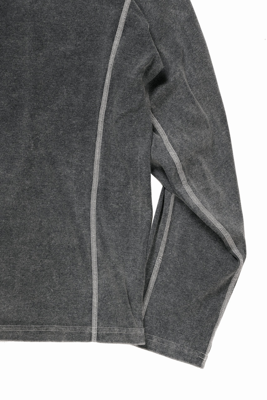 OPPOSE DUALITY ERGONOMIC LS T-SHIRTS / DYED cordura MIXED COTTON (GRAY)