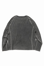画像をギャラリービューアに読み込む, OPPOSE DUALITY ERGONOMIC LS T-SHIRTS / DYED cordura MIXED COTTON (GRAY)