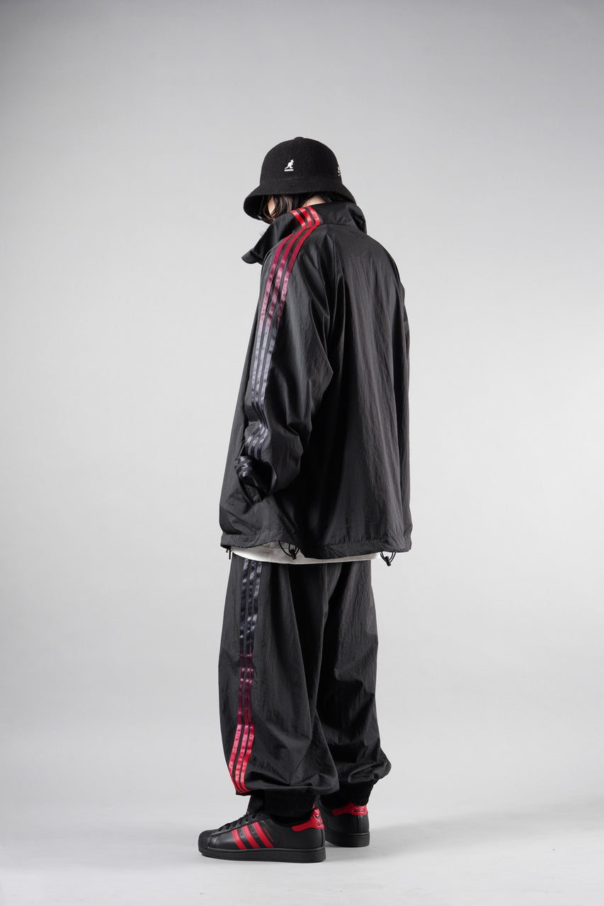 画像をギャラリービューアに読み込む, Y-3 Yohji Yamamoto M GRADIENT 3 STRIPES NYLON TRACK PANT (BLACK)