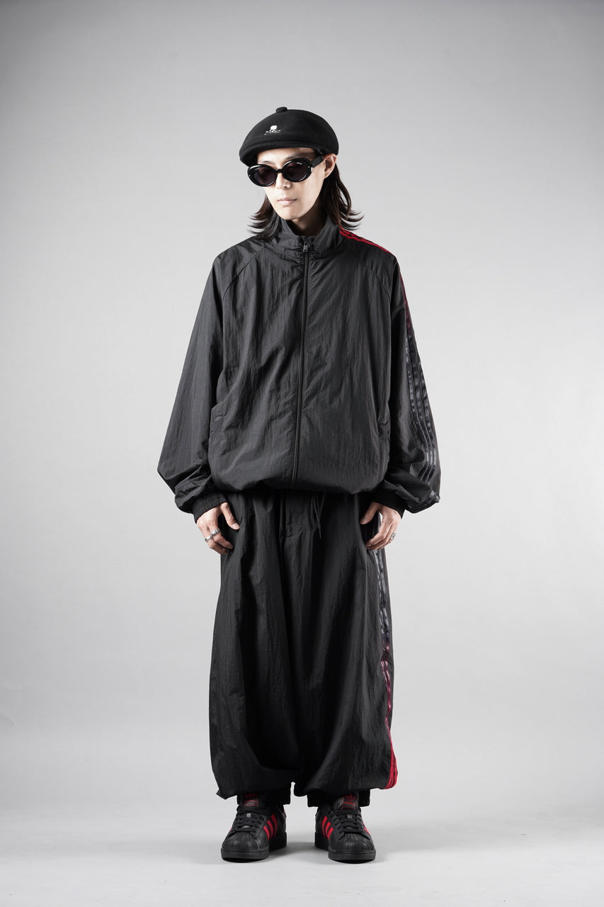 Y-3 Yohji Yamamoto M GRADIENT 3 STRIPES NYLON TRACK TOP (BLACK