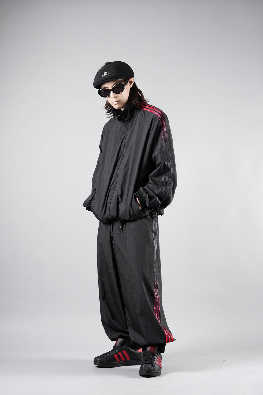 画像をギャラリービューアに読み込む, Y-3 Yohji Yamamoto M GRADIENT 3 STRIPES NYLON TRACK PANT (BLACK)