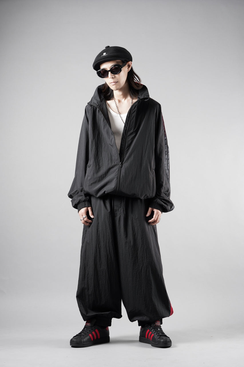 画像をギャラリービューアに読み込む, Y-3 Yohji Yamamoto M GRADIENT 3 STRIPES NYLON TRACK TOP (BLACK)